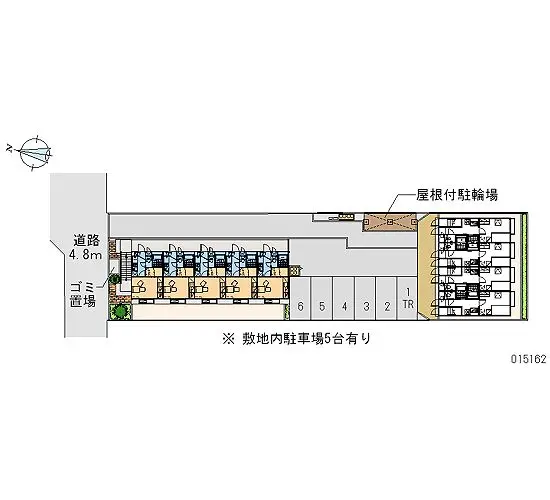 ★手数料０円★武蔵村山市学園　月極駐車場（LP）